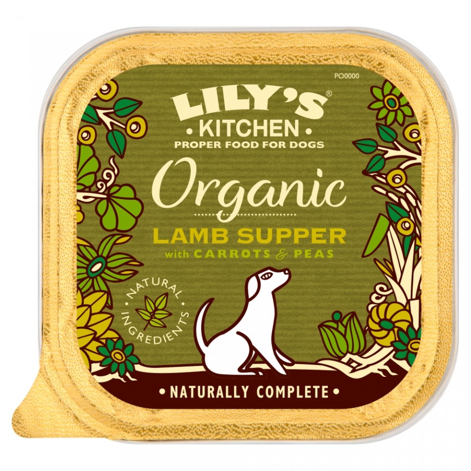 Hrana umeda pentru caini Lily’s Kitchen Organic Lamb Supper 150g Lily's Kitchen imagine 2022