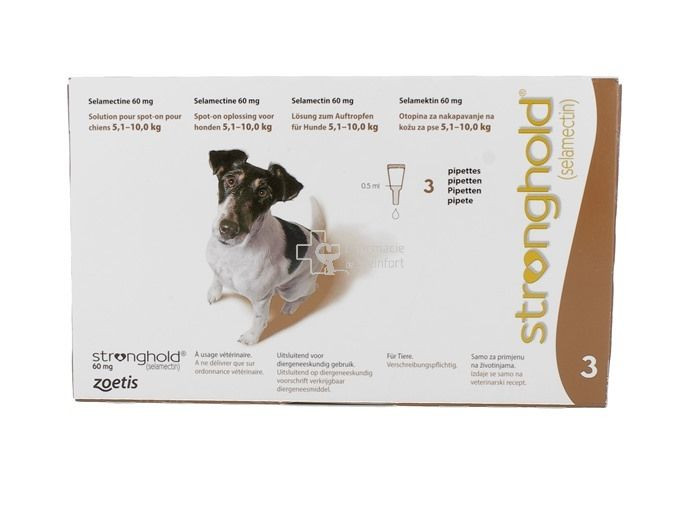 Stronghold 60mg caini 5-10kg