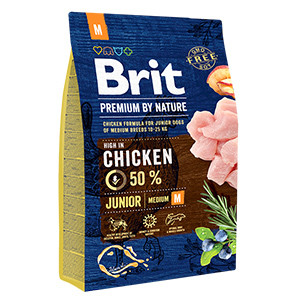Brit Premium by Nature Junior M 3 kg Brit imagine 2022