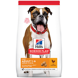 Hills SP Canine Adult Light Medium Chicken 2.5 kg shop.perfectpet.ro imagine 2022
