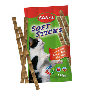 Sanal Sticks Lamb and Rice 3 stick 15 g shop.perfectpet.ro imagine 2022