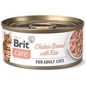 Brit Care Cat Chicken Brest With Rice 70 g Brit Care imagine 2022