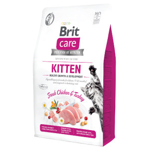 Brit Care Cat GF Kitten Healthy Growth and Development 2 kg Brit Care imagine 2022