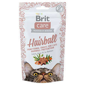 Brit Care Cat Snack Hairball 50 g Brit Care imagine 2022