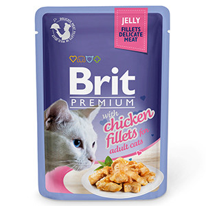 Brit Cat Delicate Chicken in Jelly 85 g Brit imagine 2022