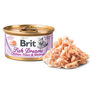 Brit Fish Dreams Chicken Fillet and Shrimps 80 g Brit imagine 2022
