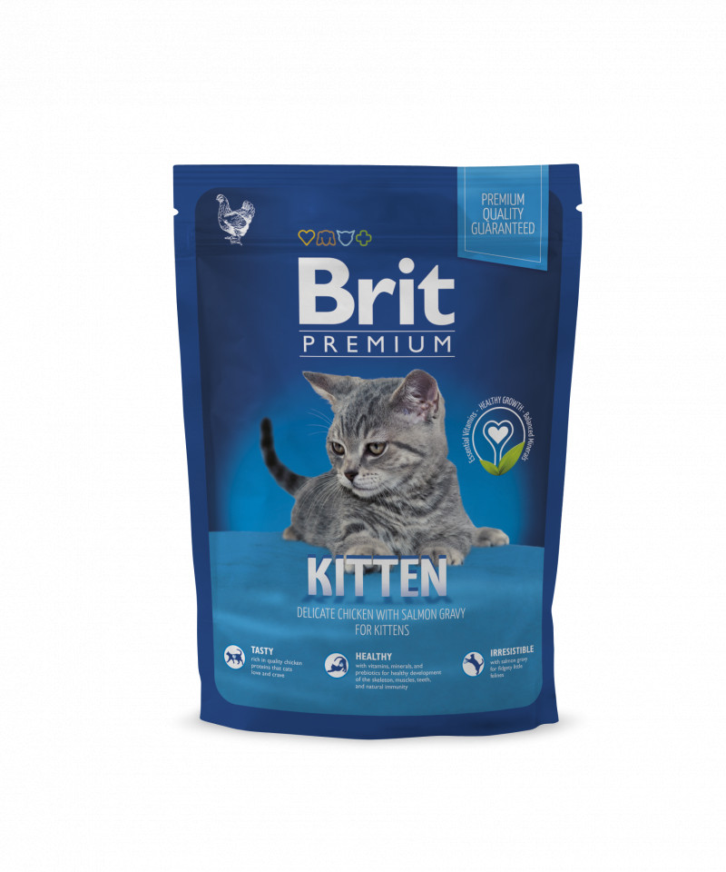Brit Premium Cat Kitten 1.5 kg Brit imagine 2022