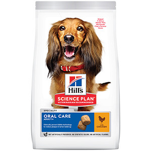 Hills SP Canine Adult Oral Care Chicken 12 kg shop.perfectpet.ro imagine 2022