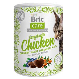 Brit Care Cat Snack Superfruits Chicken 100 g Brit Care imagine 2022