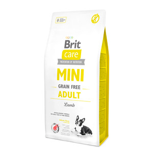 Brit Care Mini Grain Free Adult Lamb 7 kg Brit Care imagine 2022