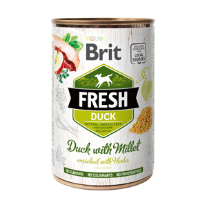 Brit Fresh Duck with Millet 400 g Brit imagine 2022