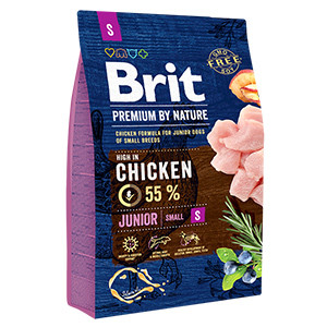 Brit Premium by Nature Junior S 3 kg Brit imagine 2022