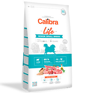Calibra Dog Life Senior Small Breed Lamb 6 kg Calibra imagine 2022