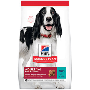 Hills SP Canine Adult Medium Tuna and Rice 12 kg shop.perfectpet.ro imagine 2022