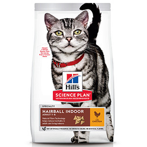 Hills SP Feline Adult Hairball and Indoor Chicken 300 g