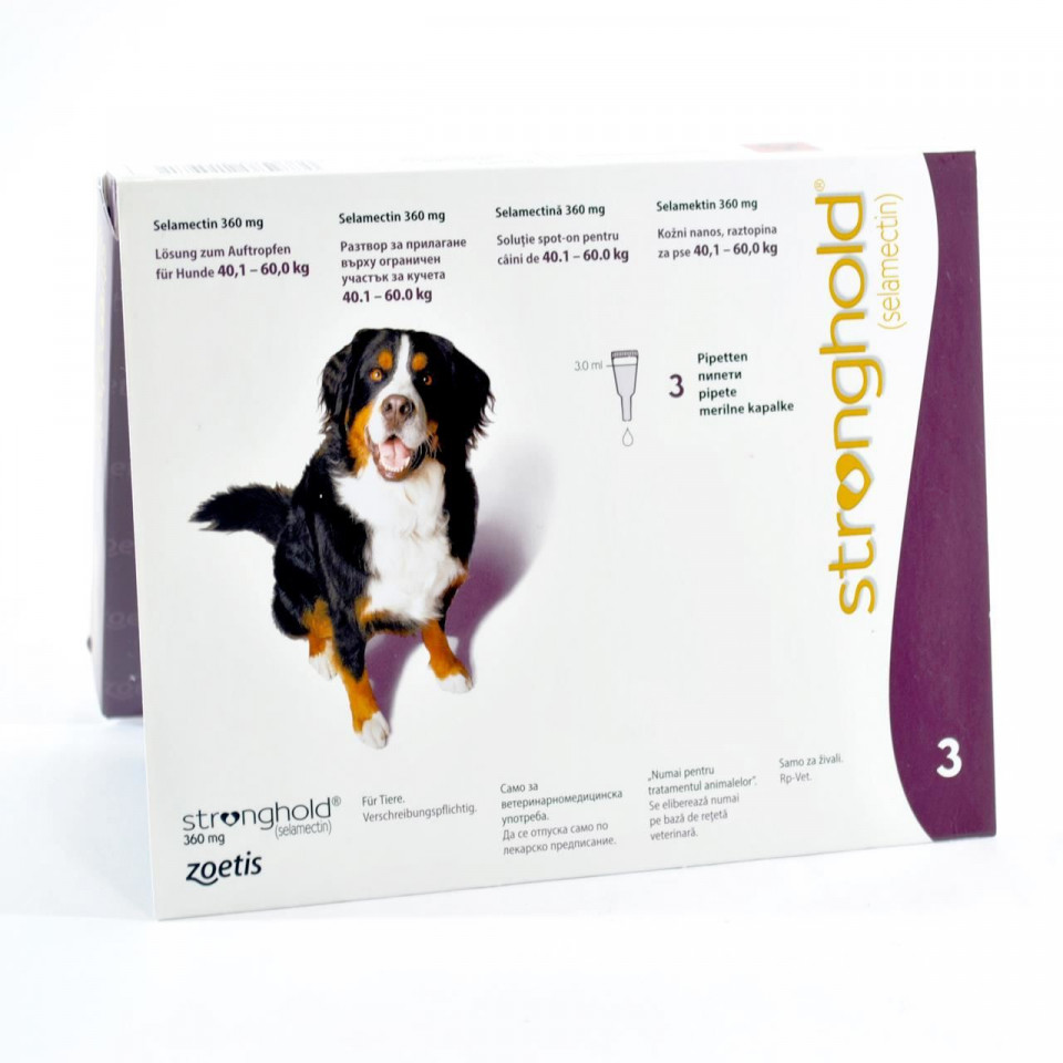 Stronghold 360mg caini 40-60kg shop.perfectpet.ro imagine 2022
