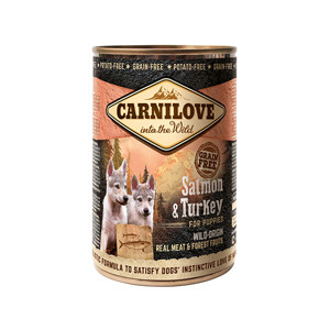 Carnilove Wild Meat Salmon and Turkey for Puppies 400 g