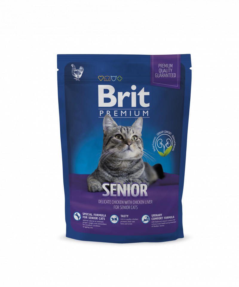 Brit Premium Cat Senior 800 g Brit imagine 2022