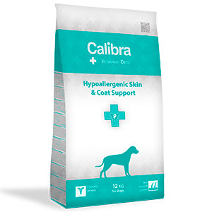 Calibra VD Dog Hypoallergenic Skin and Coat Supp. 12 kg Calibra imagine 2022