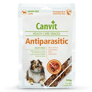 Canvit Snack Health Care Anti-Parasitic 200g shop.perfectpet.ro imagine 2022