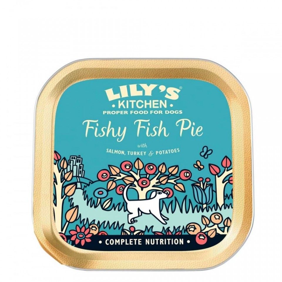 Hrana umeda pentru caini Lily’s Kitchen Fishy Fish Pie 150g Lily's Kitchen imagine 2022
