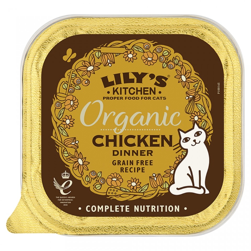 Hrana umeda pentru pisici Lily’s Kitchen Organic Chicken Dinner 85g Lily's Kitchen imagine 2022