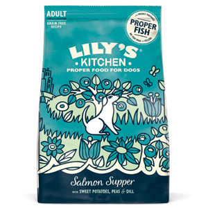 Lilys Kitchen for Dogs Salmon Supper Adult Dry Food 2.5 kg Lily's Kitchen imagine 2022