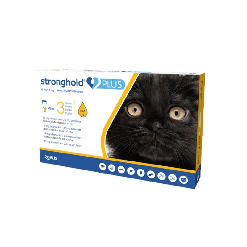 Stronghold Plus 15mg pisici <2.5kg shop.perfectpet.ro imagine 2022