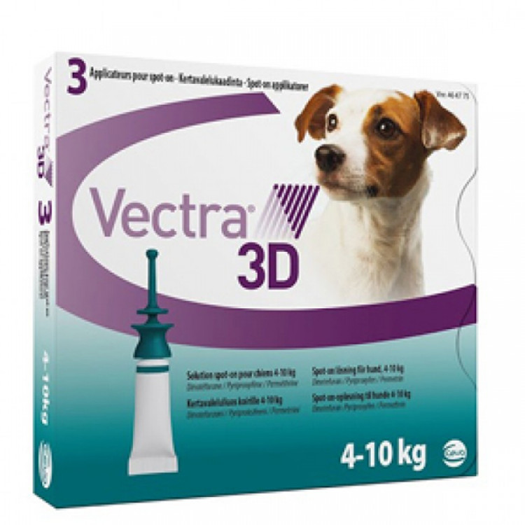 Vectra 3D dog 4-10kg Ceva imagine 2022