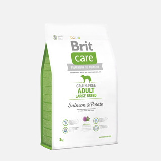 Brit Care Grain-free Adult Large Breed Salmon and Potato 3 kg Brit Care imagine 2022