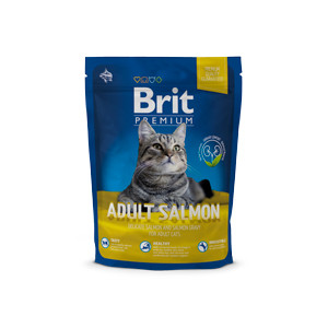 Brit Premium Cat Adult Salmon 300 g Brit imagine 2022