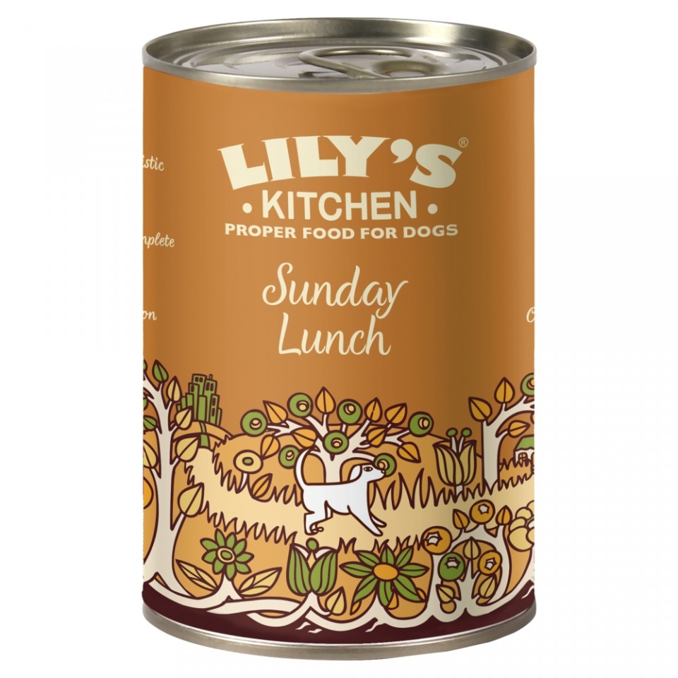 Hrana umeda pentru caini Lily’s Kitchen Sunday Lunch 400g Lily's Kitchen imagine 2022