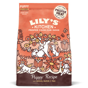 Lilys Kitchen For Dogs Chicken and Salmon Puppy Recipe Dry Food 2.5 kg Lily's Kitchen imagine 2022