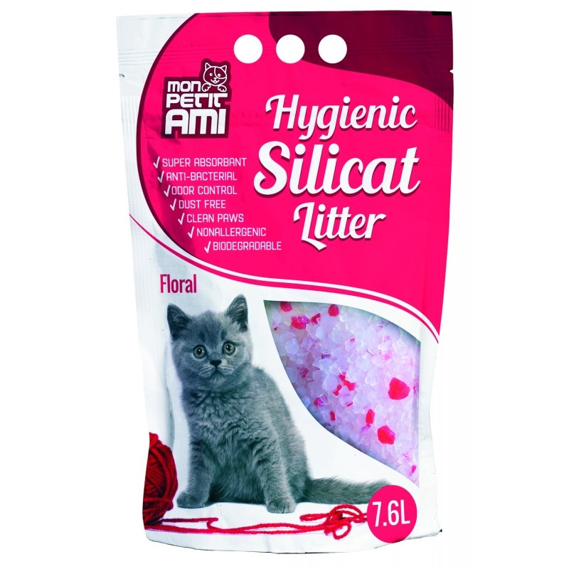 Nisip Silicat Mon Petit Ami - 7.6 L (floral)