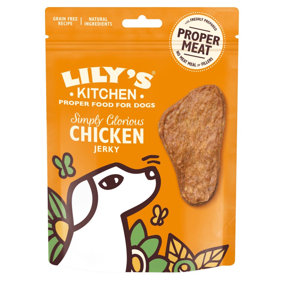 Recompense pentru caini Lily’s Kitchen Simply Glorious Chicken Jerky 70g Lily's Kitchen imagine 2022