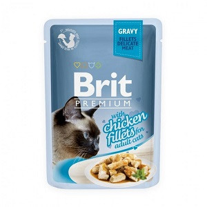 Brit Cat Delicate Chicken in Gravy 85 g Brit imagine 2022