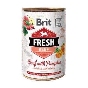 Brit Fresh Beef with Pumpkin 400 g Brit imagine 2022