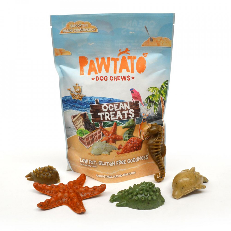 Benevo Recompense vegetariene Ocean medii, 140g, pentru caini