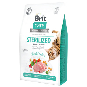 Brit Care Cat GF Sterilized Urinary Health 2 kg Brit Care imagine 2022