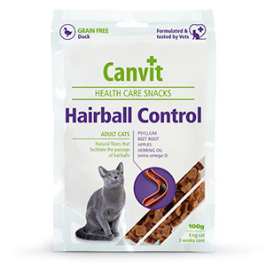 Canvit Health Care Snack Hairball 100g shop.perfectpet.ro imagine 2022
