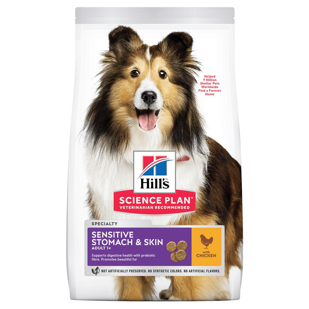 Hill's Canine Adult Sensitive Stomach & Skin (Ambalaj: 2.5 kg)