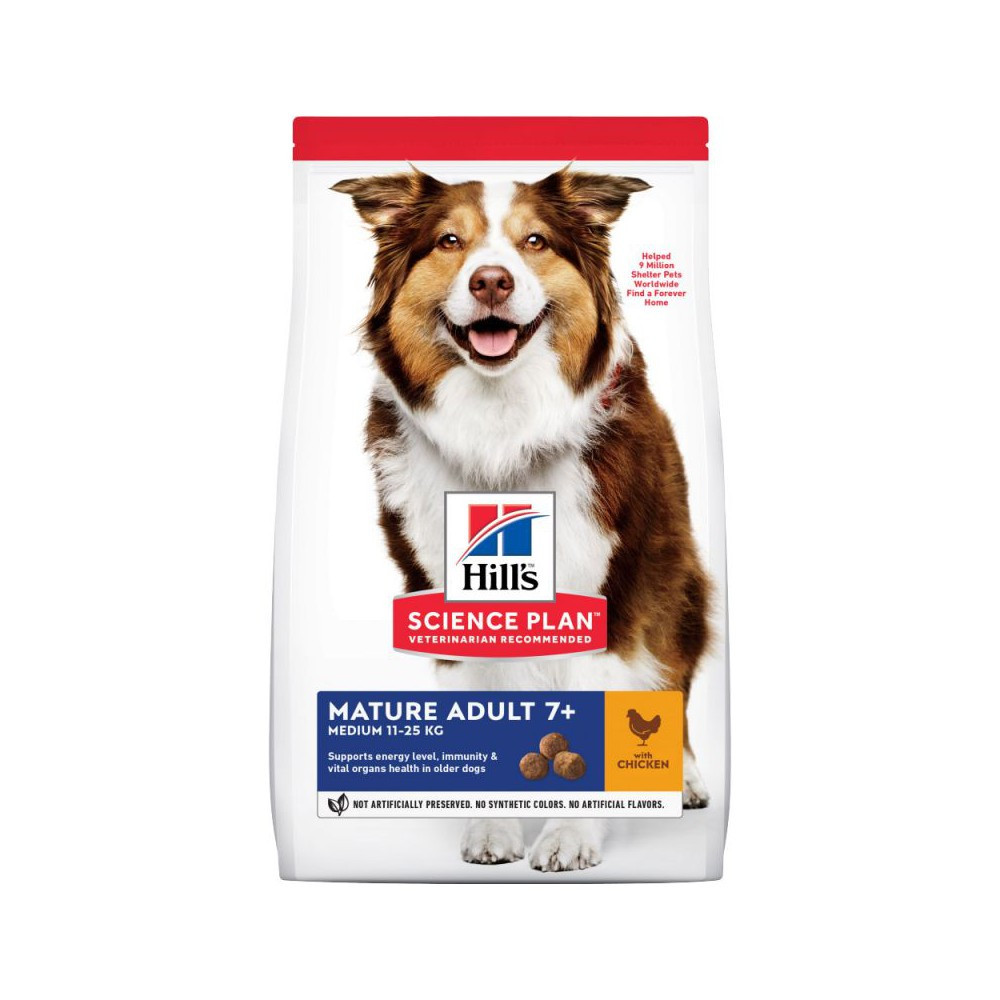 Hill's Canine Mature Medium 7+ Chicken (Ambalaj: 14 kg)