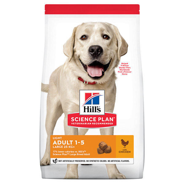 Hill's Canine Adult Light Large Breed (Ambalaj: 14 kg)