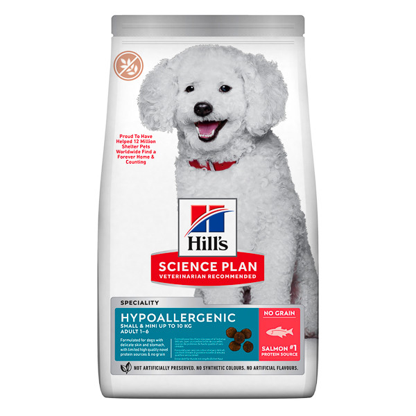 Hill's Canine Adult Small & Mini Hypoallergenic No Grain, 6kg