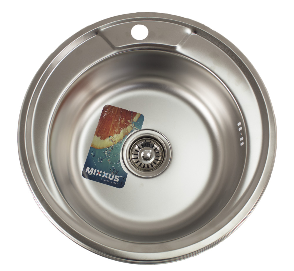 Chiuveta bucatarie inox rotunda MIXXUS Z510-08-180E