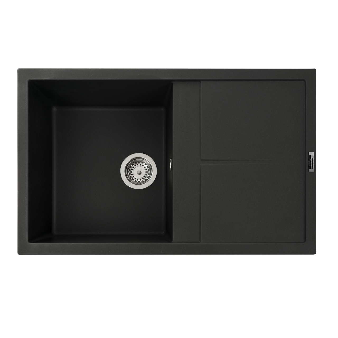 Chiuveta de bucatarie Elefant Premium Selena Negru metalic 785x495mm