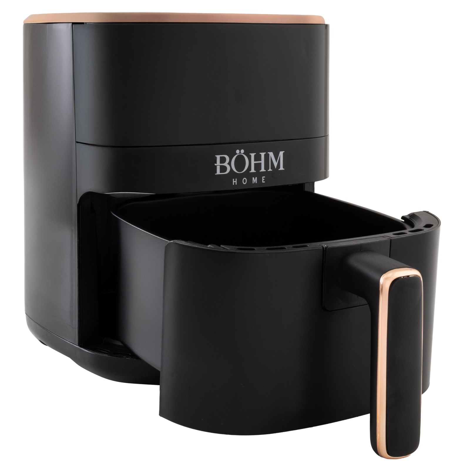 Friteuză cu aer cald BÖHM BDY-AF601R, 1200 W, 3L, 6 Programe, Control digital