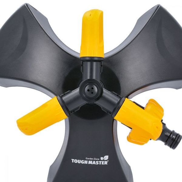 TM-RS106P TOUGH MASTER 3-Arm Sprinkler 102 m2, 0-360°, Fully Circle