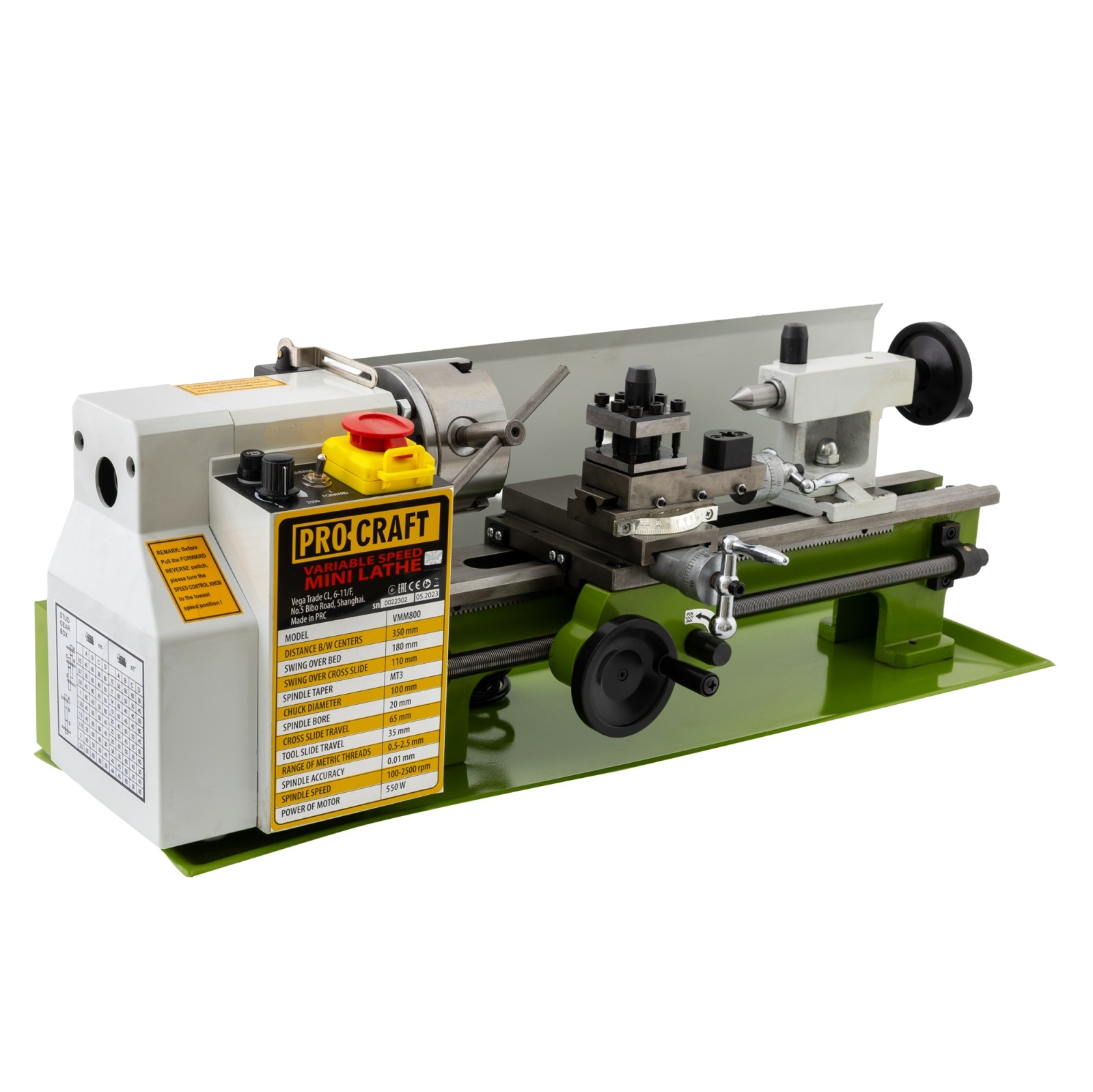 VMM800 strung pentru metal