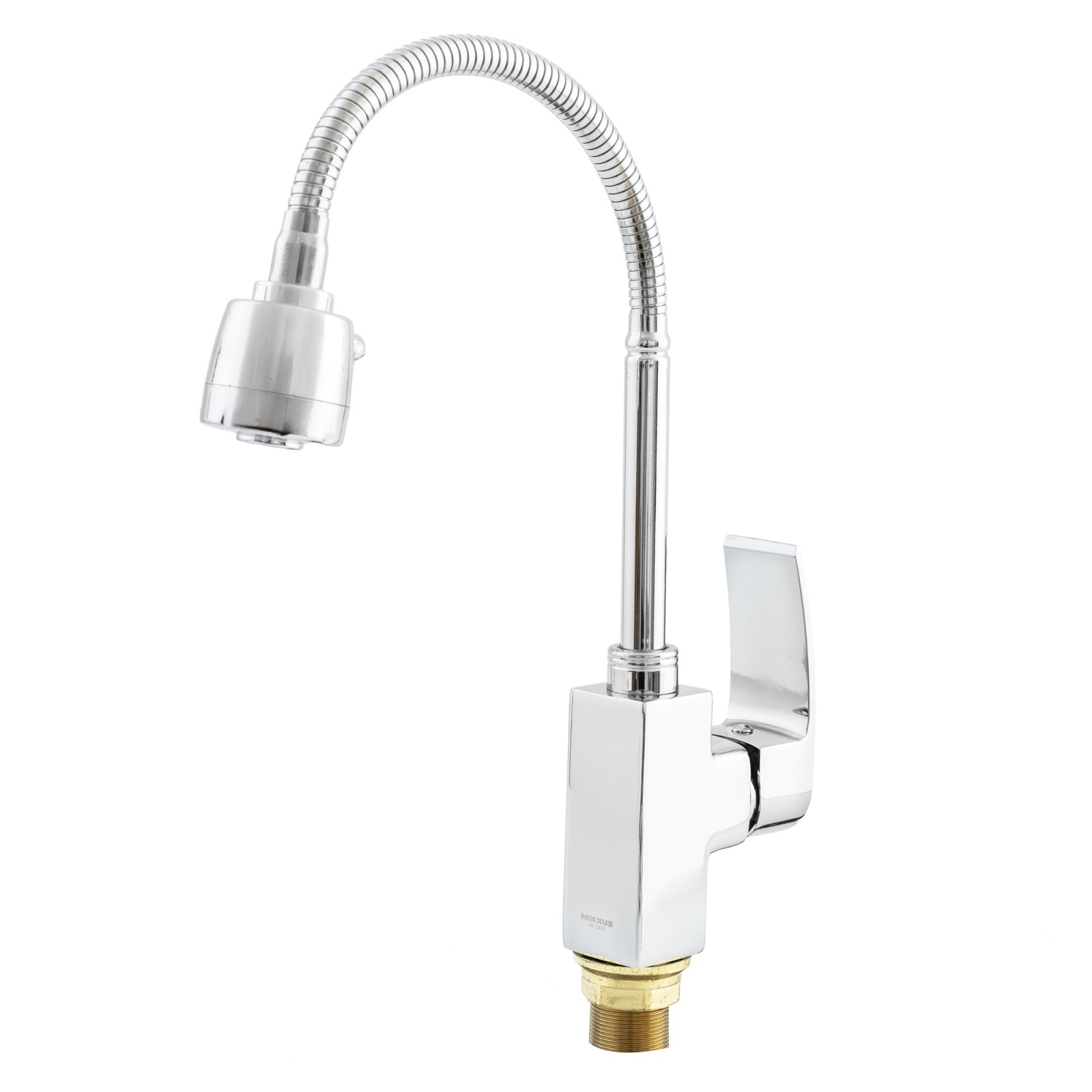 Baterie bucătărie duș flexibil cu 2 funcții MIXXUS MAGNUM 011 (NUT) REFLECTOR